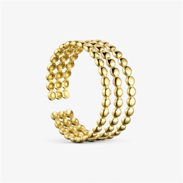 WOLFF JEWELRY MINI BOBLE RING GOLD - 1190